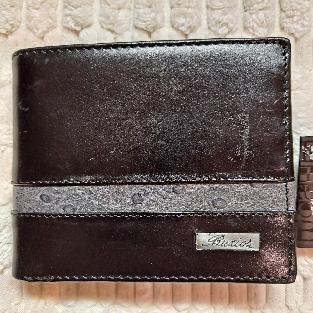 Buzios Black Leather Wallet